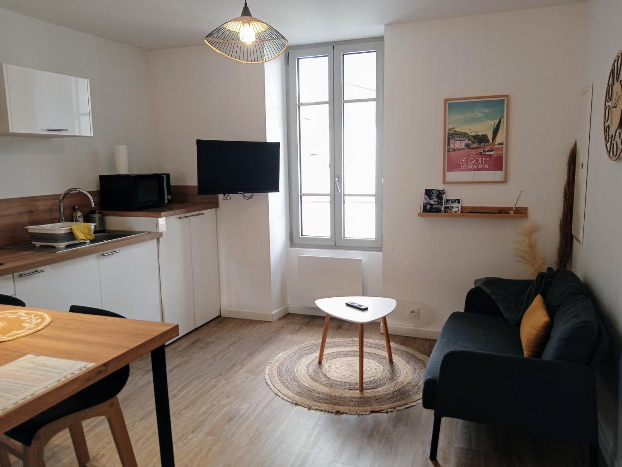 Les Studios De La Gare Linge Cafe The Inclus Wifi Vannes Zimmer foto